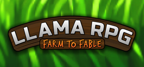 LlamaRPG: Farm to Fable Steam header image