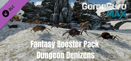GameGuru MAX Fantasy Booster Pack - Dungeon  Denizens