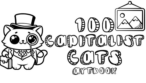 100 Capitalist Cats - Artbook Steam capsule image