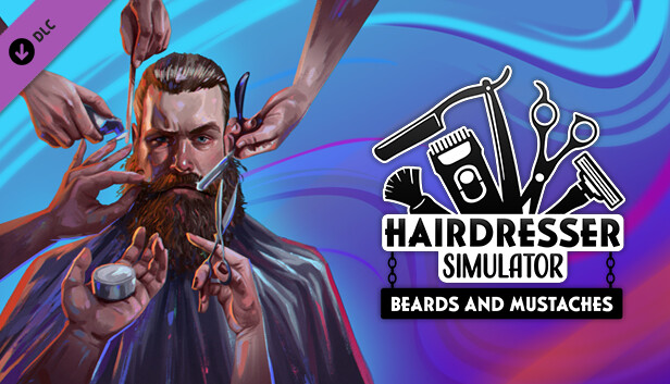 Hairdresser Simulator - Beards and Mustaches DLC Steam capsule image