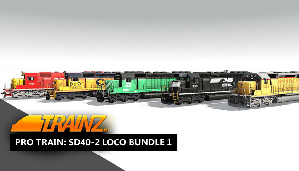 Trainz 2019 DLC - Pro Train: SD40-2 Loco Bundle 1 Steam capsule image