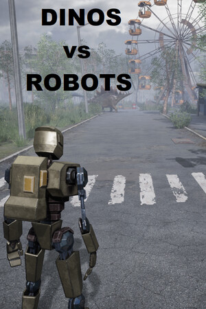 DINOS vs ROBOTS cover art