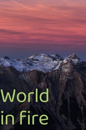 World in fire cover art
