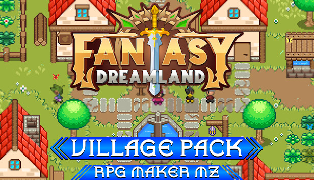 RPG Maker MZ - Fantasy Dreamland - Village Pack Steam capsule image
