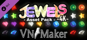 Visual Novel Maker - Jewels Asset Pack 4K
