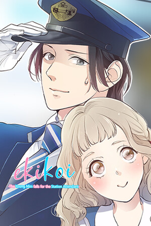 Ekikoi: The Young Miss Falls for the Station Attendant - VAM cover art