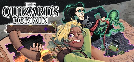 The Quizard's Domain header