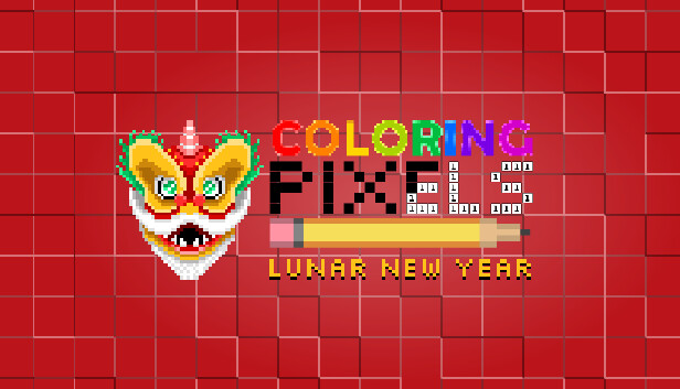 Coloring Pixels - Lunar New Year Pack Steam capsule image