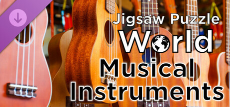 Jigsaw Puzzle World - Musical Instruments Steam header image