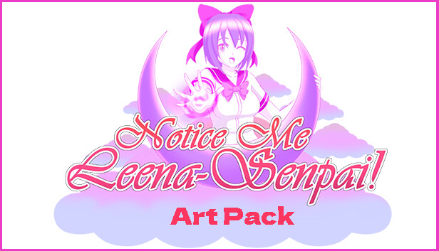 Notice Me Leena-senpai! - Art pack Steam capsule image