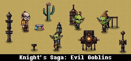Knight's Saga Evil Goblins Cover Image