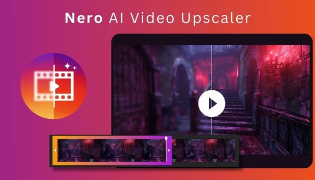 Nero AI Video Upscaler Steam capsule image