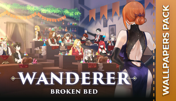 WANDERER: Broken Bed - Big Wallpapers Pack Steam capsule image