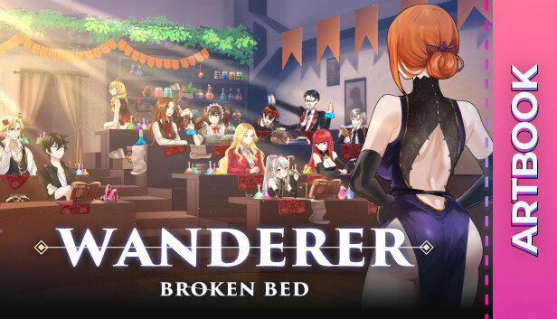 WANDERER: Broken Bed - Digital Artbook Steam capsule image