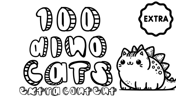 100 Dino Cats - Extra Content Steam capsule image