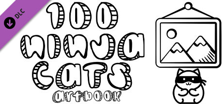 100 Ninja Cats - Artbook header image