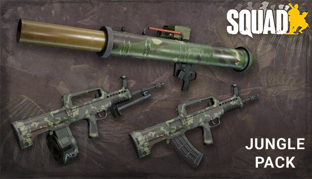 Squad Weapon Skins - Jungle Assault Pack Steam capsule image