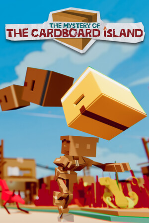 The Mystery of the Cardboard Island cover art