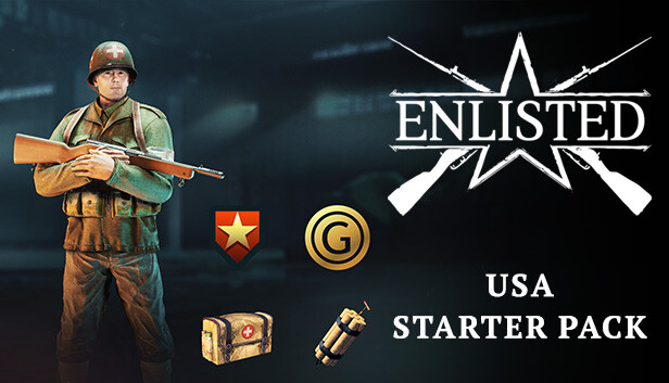 Enlisted - USA Starter Pack Steam capsule image