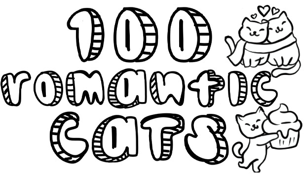 100 Romantic Cats Steam capsule image