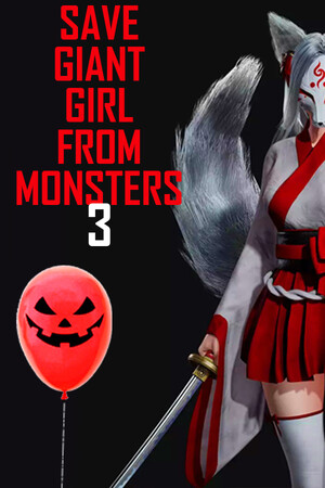 Save Giant Girl from monsters 3 cover art