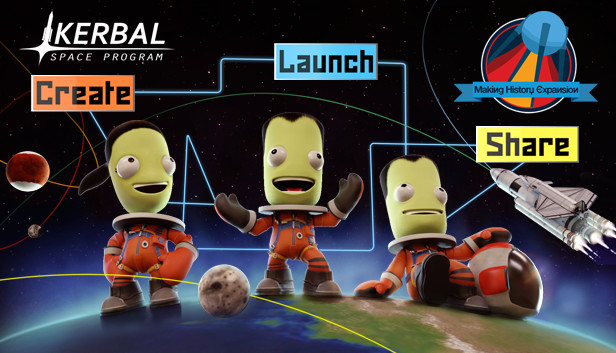 Kerbal Space Program: Making History Expansion Steam capsule image