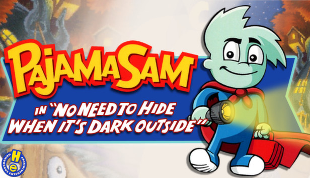 Pajama Sam in No Need to Hide When It's Dark Outside