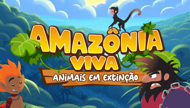 Amazônia Viva Game: animais em extinção Steam capsule image