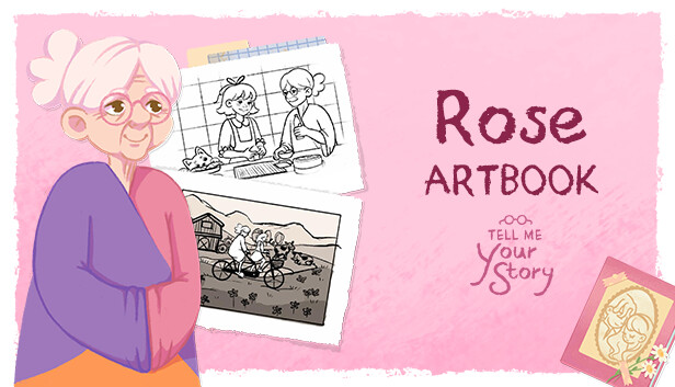 Tell Me Your Story - Rose Artbook Steam capsule image