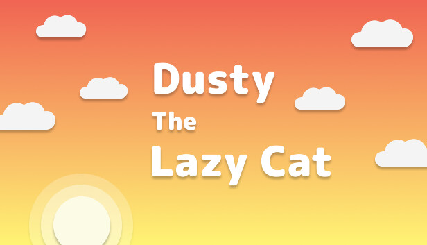 Dusty the lazy cat