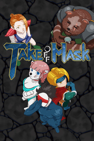 Take off mask cover art