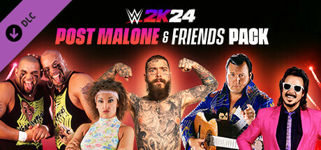 WWE 2K24 Post Malone & Friends Pack header image