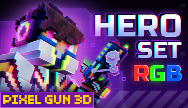 Pixel Gun 3D - RGB Hero Set DLC Steam capsule image