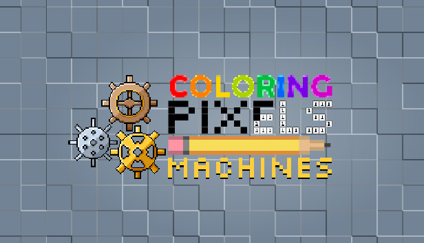 Coloring Pixels - Machines Pack Steam capsule image