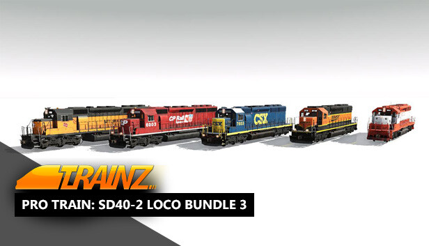 Trainz 2019 DLC - Pro Train: SD40-2 Loco Bundle 3 Steam capsule image