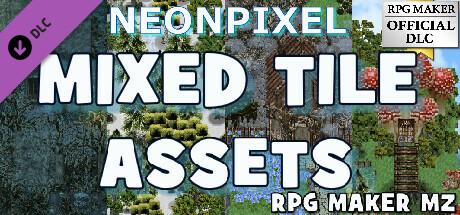 RPG Maker MZ - NEONPIXEL - Mixed Tile Assets header image