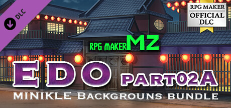 RPG Maker MZ - Minikle Backgrounds Bundle EDO part02 A header image