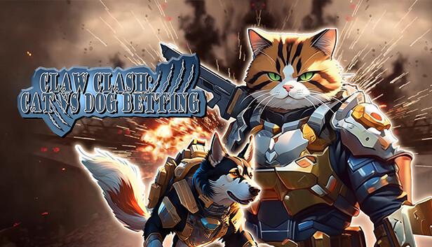 Claw Clash: Cat vs Dog Betting Steam capsule image