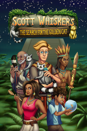 Scott Whiskers: the Search for the Golden Cat cover art