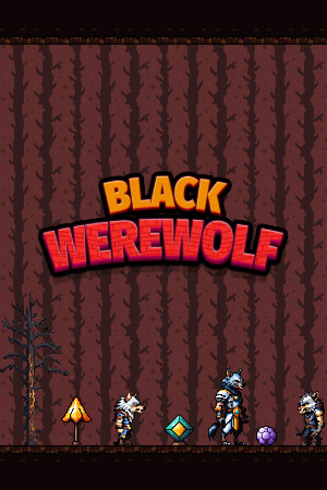 BLACK WEREWOLF cover art