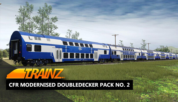Trainz 2019 DLC - CFR Modernised Doubledecker Pack No. 2 Steam capsule image