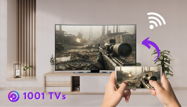 1001 TVs: Screen Mirroring Steam capsule image