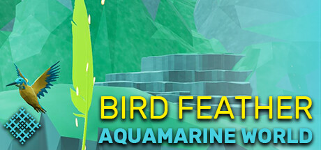 Bird Feather: Aquamarine World