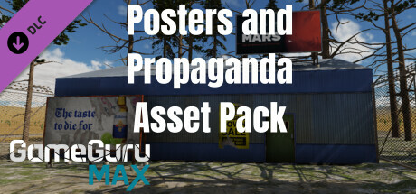 GameGuru MAX Modern Day Asset Pack - Posters and Propaganda header image