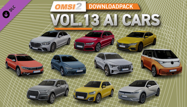 OMSI 2 Add-on Downloadpack Vol. 13 - KI-Autos Steam capsule image