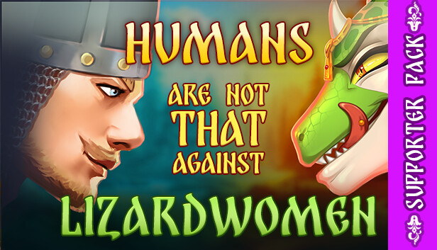 Humans are not that against Lizardwomen - Supporter Art&Animations Pack Steam capsule image
