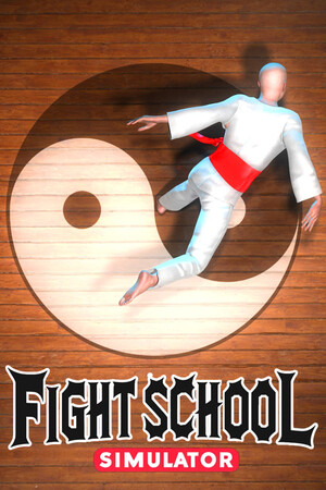 Fight School Simulator mobile game logo