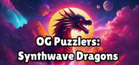 OG Puzzlers: Synthwave Dragons Cover Image