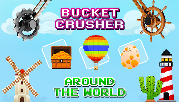 Bucket Crusher: Around The World Steam capsule image