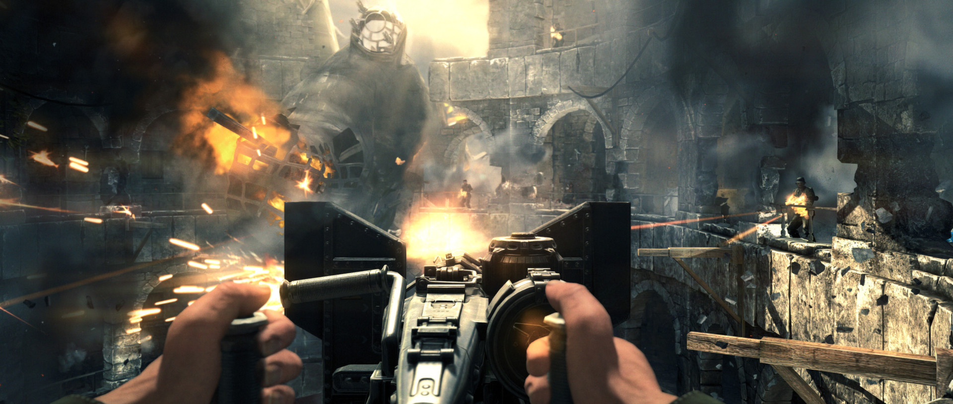 Wolfenstein: The New Order - Steam Deck gameplay